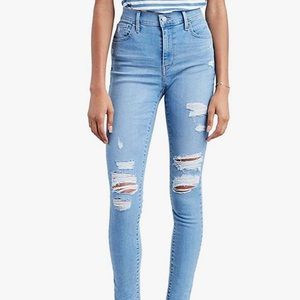 Levi 720 high rise super skinny jeans